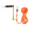 SafeWaze V-Line 30' Kernmantle Vertical Lifeline Assembly: Snap Hook, Rope Grab, EA Lanyard