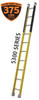 14FT Fiberglass Trench Ladder 375LB
