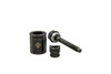 GREENLEE 1/2" Conduit Size Standard Round Manual Knockout Set