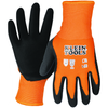 Winter Knit Dipped Gloves, Cut Level A1, Touchscreen, Large