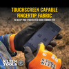 Winter Knit Dipped Gloves, Cut Level A1, Touchscreen, Large