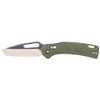 KTO Resurgence Knife, Tanto Blade, Moss Green Handle