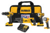 DEWALT 20V MAX* 4-Tool Combo Kit (2.0 Ah)