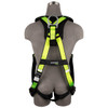 SafeWaze PRO Full Body Harness: 1D, Dorsal Link, MB Chest, TB Legs  (3X)