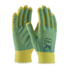 Kut Gard® 08-K200PDD Lightweight Cut Resistant Gloves, Size L, Yellow, ANSI A2