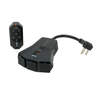Woods OUTDOOR WIRELESS REMOTE CONTROL WITH PHOTOCELL, 3 GROUNDED OUTLETS 6/BX