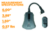 Woods OUTDOOR WIRELESS REMOTE CONTROL WITH PHOTOCELL, 3 GROUNDED OUTLETS 6/BX