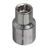 Klein 7/16" Std 12-Point Socket - 1/2" Drive