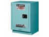 15 Gallon, 1 Shelf, 1 Door, Self Close, Left Hinge, Corrosives/Acids Safety Cabinet, ChemCor® Under Fume Hood, Blue - 8825322