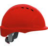 Evolution® Deluxe 6151 280-EV6151SV  Hard Hats, Size OS, Red
