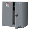 60 Gallon, 2 Drum Vertical, 1 Shelf, 2 Doors, Self Close, Safety Cabinet With Drum Rollers, Sure-Grip® EX, Gray - 899073