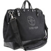 Klein Deluxe Tool Bag, Black Canvas, 13 Pockets, 18-Inch