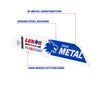 LENOX Lazer Reciprocating Saw Blade 152 X 25 X 1.07Mm