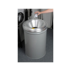 55 Gallon, Cease-Fire® Waste Receptacle, Safety Drum Can With Aluminum Head, Gray - 26655G