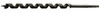 GREENLEE 15/16" x 18" Nail Eater® Extreme Black Utility Auger Bits