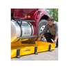 8' x 8' x 8", 398 Gallon Spill Capacity, Folding Spill Containment Berm, Rigid-Lock QuickBerm® Lite, Yellow - 28378