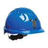 Evolution® Deluxe 6151 280-EV6151M  Hard Hats, Size OS, Blue