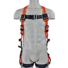 SafeWaze V-Line Full Body Harness: 1D, MB Chest, FD, TB Legs  (Universal)
