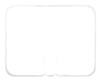 Cone Sign - White - Blank