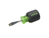 GREENLEE Round Shank 1/4" X 1-1/2" Flat Blade Screwdriver