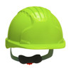 Evolution® Deluxe 6151 280-EV6151  Hard Hats, Size OS, Neon Yellow