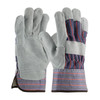PIP® 84-7532A  Leather Palm Gloves, Size L, Blue