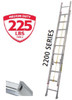 28FT Aluminum Extension Ladder 225LB