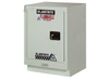 15 Gallon, 1 Shelf, 1 Door, Manual Close, Left Hinge, Corrosives/Acids Safety Cabinet, ChemCor® Under Fume Hood, Silver - 8825142