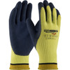 PowerGrab™ KEV4 09-K1444 Medium Weight Cut Resistant Gloves, Size L, Yellow, ANSI A4