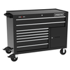 WRKSTATION 50 IN 8 DWR GL BLK (P/N J555041B-8BK-2S)
