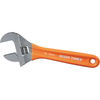 Extra-Wide Jaw Adjustable Wrench, 8-Inch