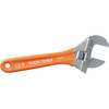 Extra-Wide Jaw Adjustable Wrench, 8-Inch