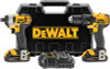 DEWALT 20V MAX* Lithium Ion Compact Drill/Driver / Impact Driver Combo Kit (1.5 Ah)