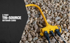 Southwire 2ft SJTW 12/3 Three-Way Power Block (Yellow) 12/BX