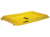 2' x 4' x 4", 20 Gallon Spill Capacity, Maintenance Spill Berm, Yellow - 28402