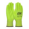 G-Tek® PolyKor® 16-520HY  Cut Resistant Gloves, Size L, Hi-Vis Yellow, ANSI A3