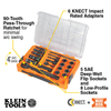 KNECT™ Impact Pass Through and Deep-Well Flip Socket Set, 20-Piece