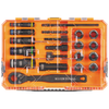 KNECT™ Impact Pass Through and Deep-Well Flip Socket Set, 20-Piece