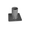 PVC Small Gas Cylinder Stand, One 3" Diameter Cylinder Capacity, Bench Mount - 35324