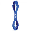 Ergodyne squids Grabber - Dual Clip Mount - 100-Pack Blue