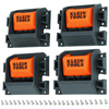 Replacement Cartridges, Rail System, 4-Pack