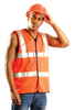 Occunomix Premium Solid Duall Stripe Full Safety Vest 1/EA