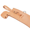 Jameson Double Hook Curved Blade Saw Head and Leather Scabbard, 16"