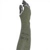 Kut Gard® MSATA/HA-T  Cut Resistant Sleeve, Size 22", Green, ANSI A3