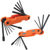 Pro Folding Hex Key Set, SAE and Metric
