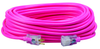 Southwire 100ft 12/3 SJTW Cool Colors Outdoor Extension Cord (Cool Pink) 4/BX