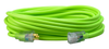 Southwire 50ft 12/3 SJTW Cool Colors Outdoor Extension Cord (Cool Green) 8/BX
