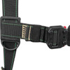 SAFEWAZE Arc Flash Construction Harness: DE 3D, DE QC Chest, TB Legs (L)