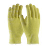 Kut Gard® 07-K320 Medium Weight Cut Resistant Gloves, Size L, Yellow, ANSI A1