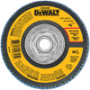 DEWALT 80 Grit Zirconia T29 Flap Disc, 4-1/2-Inch X 5/8-11-Inch
